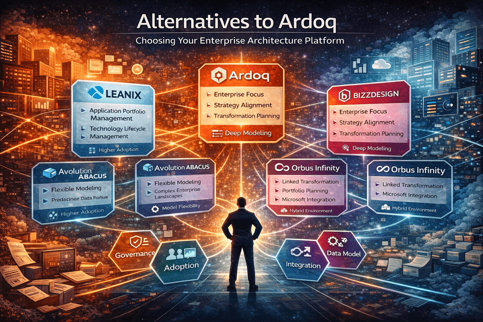 Ardoq Alternatives: How to Choose the Right Enterprise Architecture Platform hero