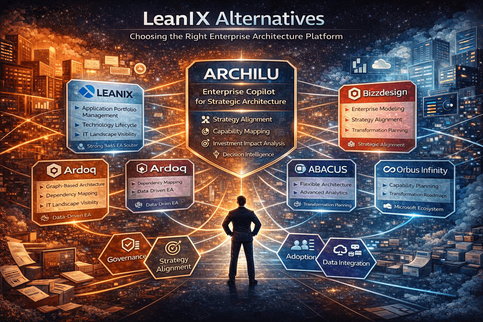 LeanIX Alternatives: How to Choose the Right Enterprise Architecture Platform hero