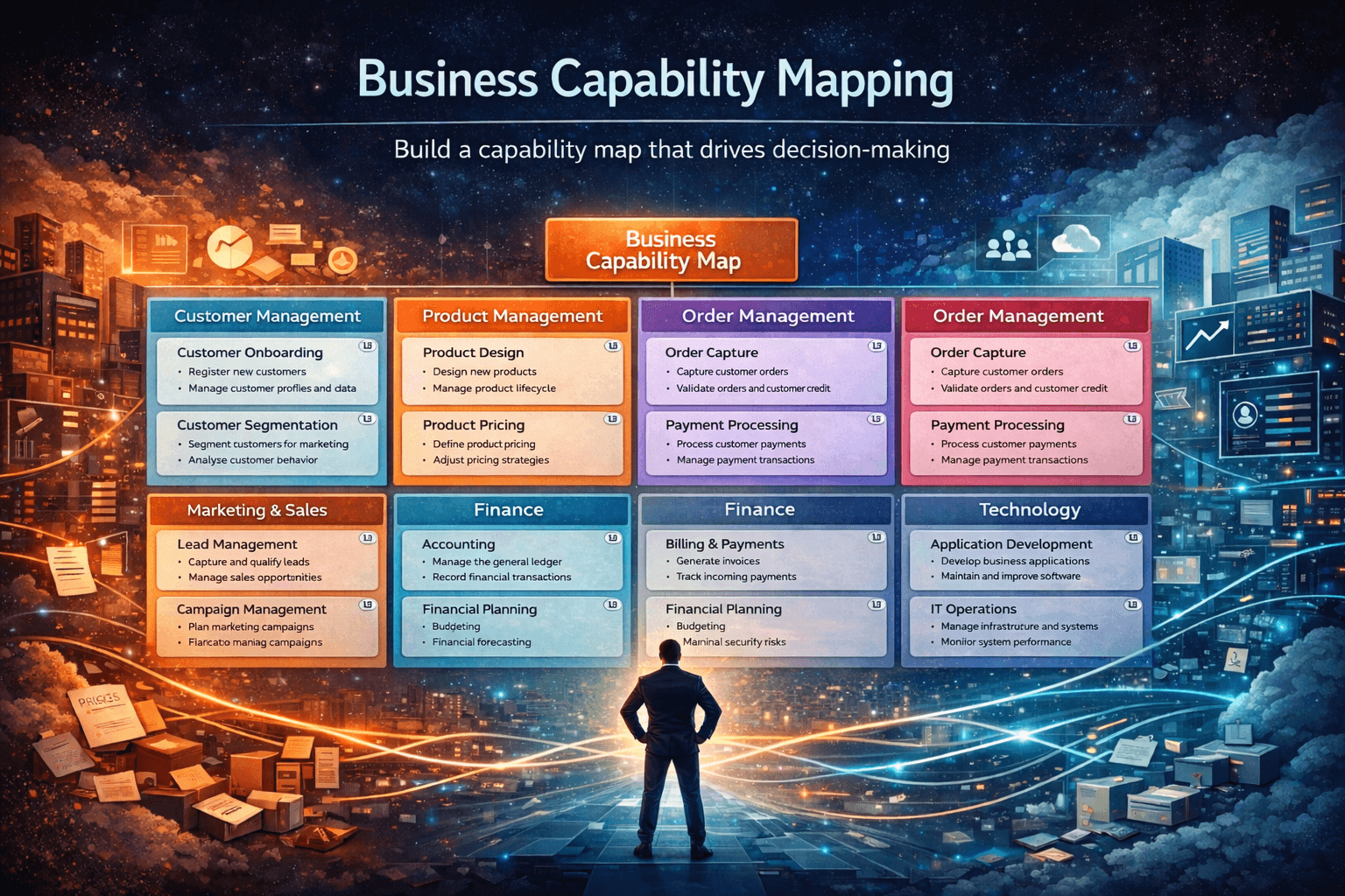 Capability mapping step by step hero