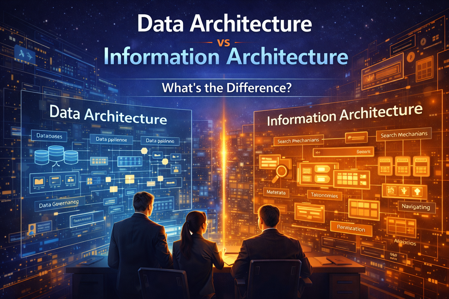 Data Architecture vs Information Architecture: What’s the Difference ...